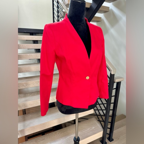 New Red Blazer size S - Picture 3 of 4